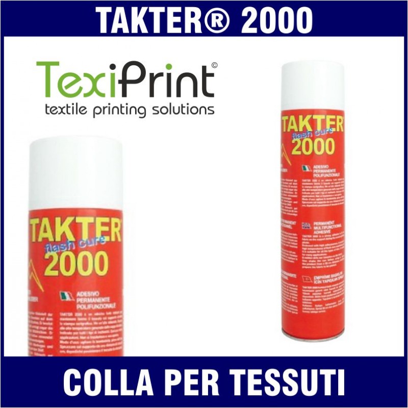 colla spray per tessuti e stampa serigrafica