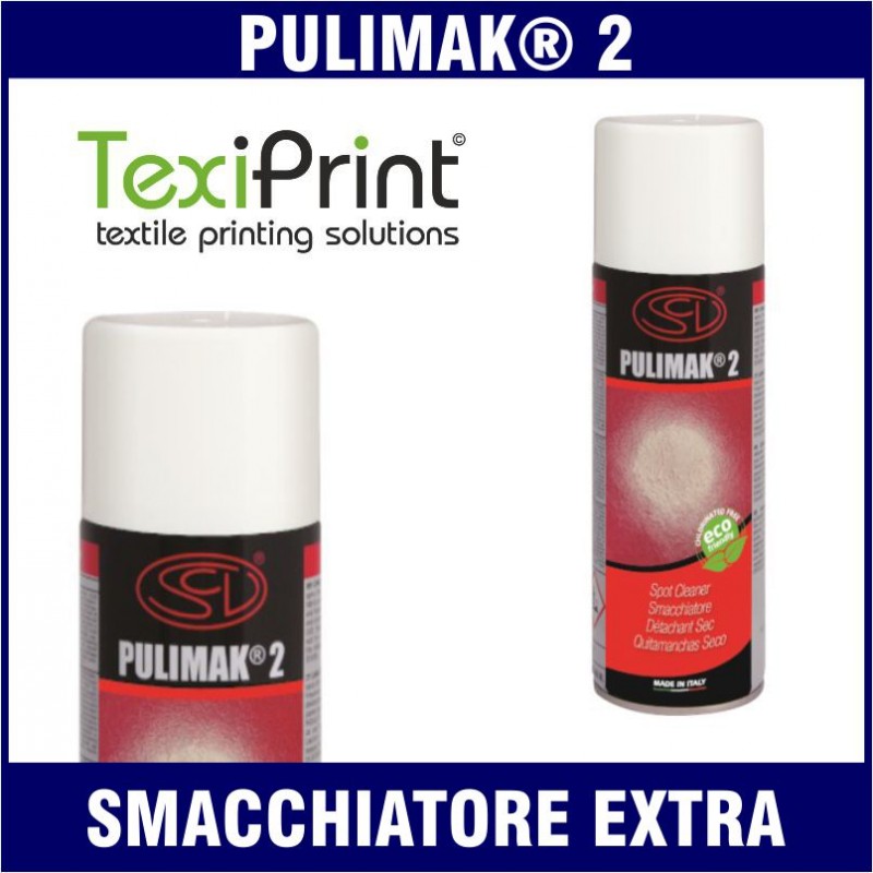 Smacchiatore per tessuti. Uso serigrafico