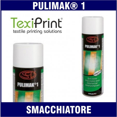 Smacchiatore per tessuti. Uso serigrafico