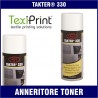Anneritore toner per pellicole serigrafiche.