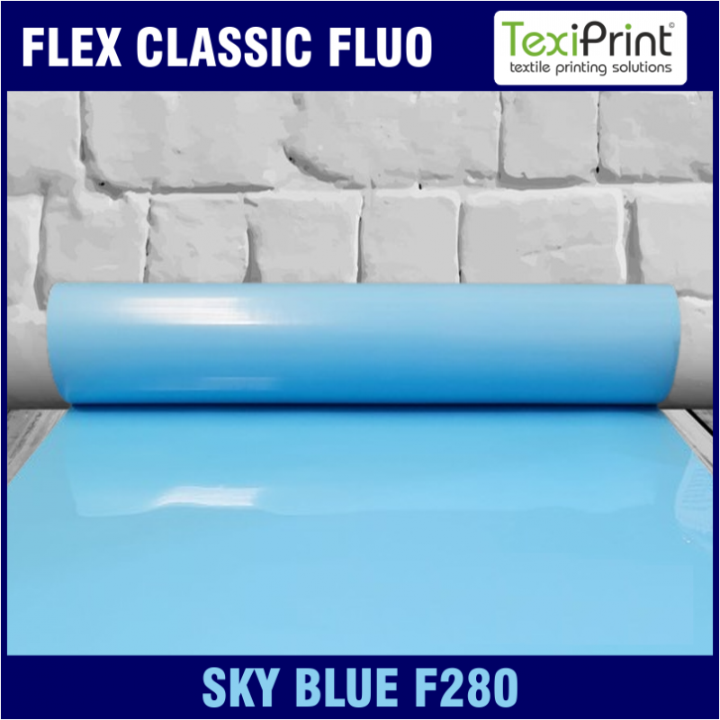 FLEX CLASSIC FLUO SKY BLUE F280