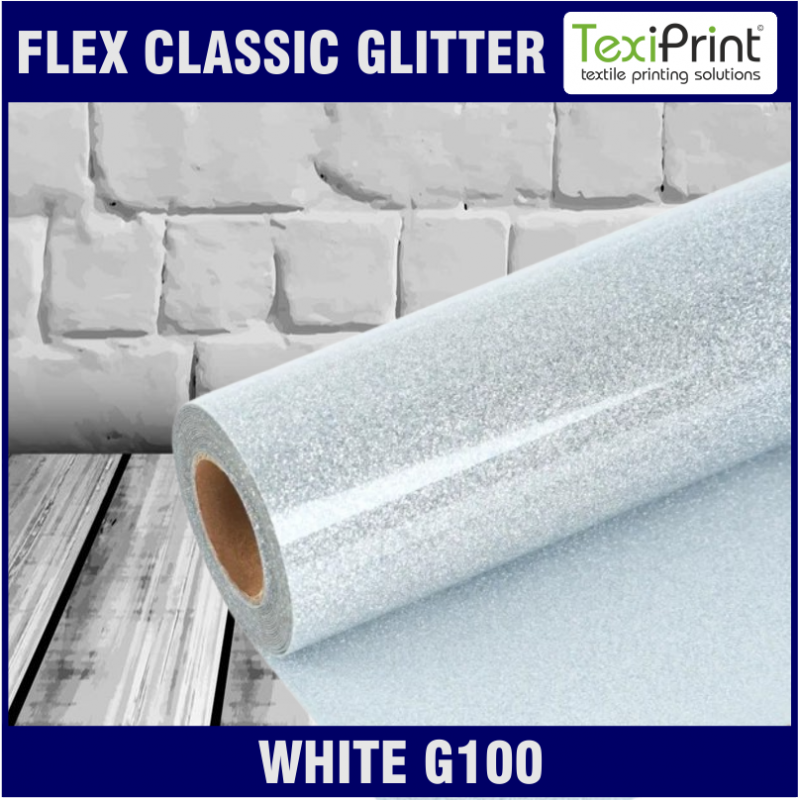 FLEX CLASSIC GLITTER BIANCO