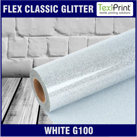 FLEX CLASSIC GLITTER BIANCO