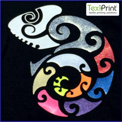 FLEX GLITTER YELLOW FLUO GF450