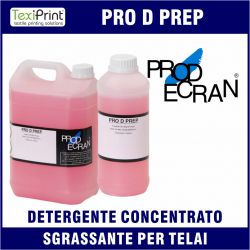 SGRASSANTE DETERGENTE PER TESSUTI E TELAI SERIGRAFICI